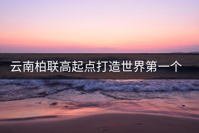 云南柏聯(lián)高起點打造世界第一個普洱茶莊園 云南柏聯(lián)高起點打造世界第一個普洱茶莊園