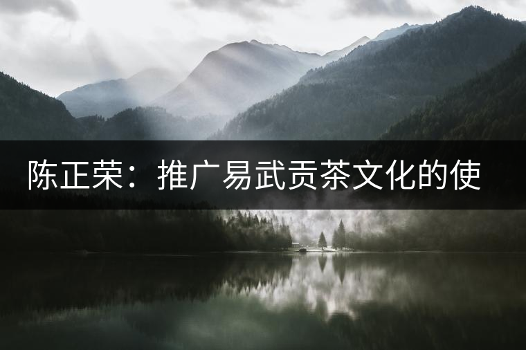 陳正榮:推廣易武貢茶文化的使者 陳正榮:推廣易武貢茶文化的使者