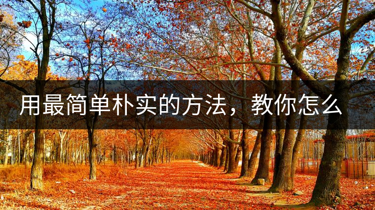 用最簡單樸實的方法，教你怎么泡好一杯普洱茶？