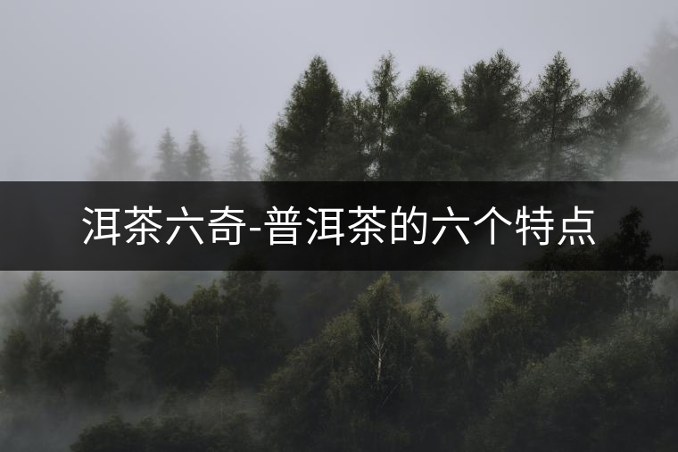 洱茶六奇-普洱茶的六個特點 洱茶六奇-普洱茶的六個特點