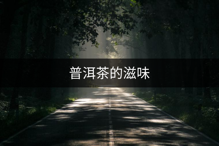 普洱茶的滋味 普洱茶的滋味