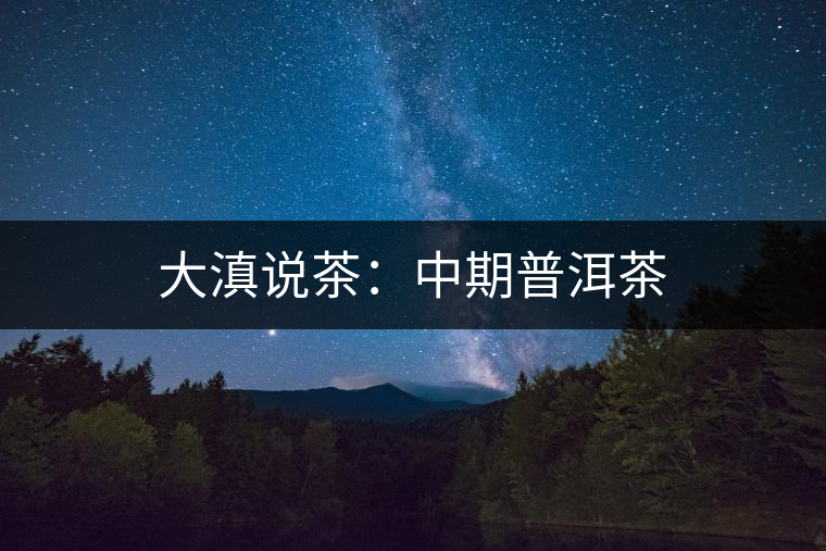 大滇說茶：中期普洱茶