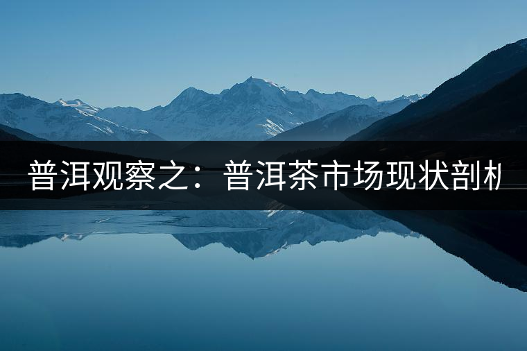 普洱觀察之：普洱茶市場現(xiàn)狀剖析 北上是大勢所趨