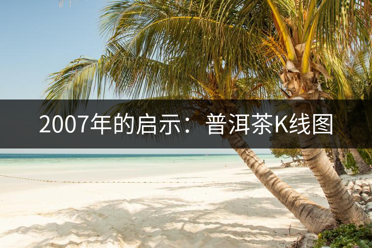 2007年的啟示:普洱茶K線圖 2007年的啟示:普洱茶K線圖