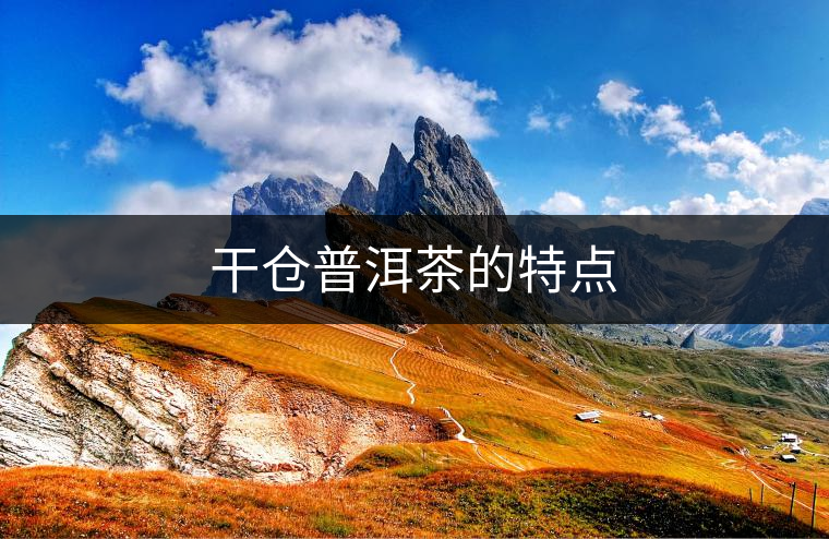 干倉普洱茶的特點 干倉普洱茶的特點