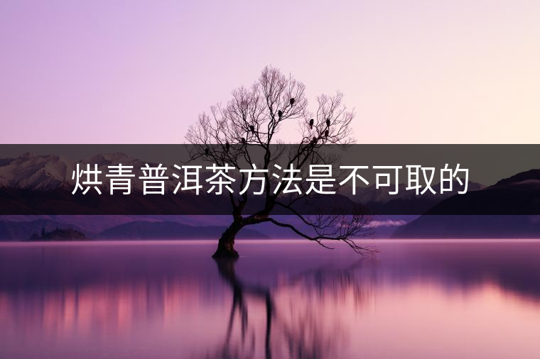 烘青普洱茶方法是不可取的