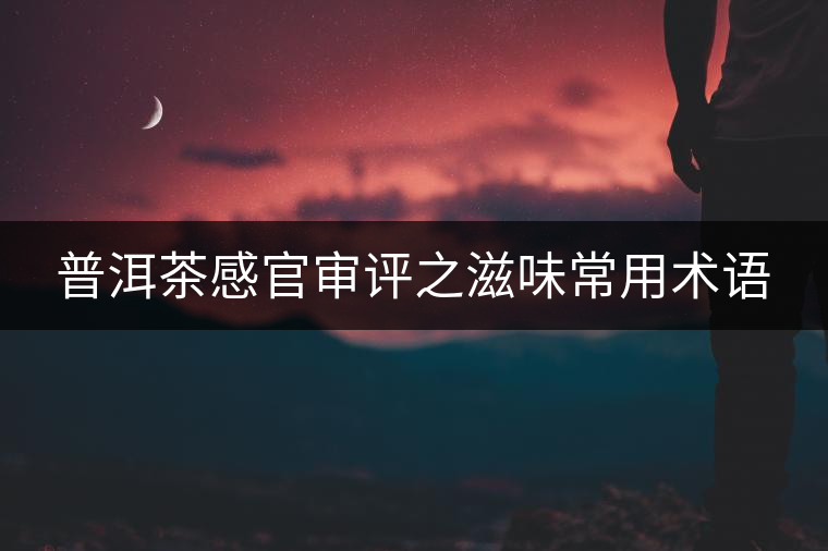 普洱茶感官審評之滋味常用術(shù)語 普洱茶感官審評之滋味常用術(shù)語