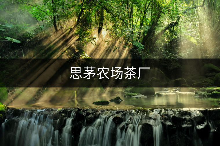 思茅農(nóng)場茶廠 思茅農(nóng)場茶廠