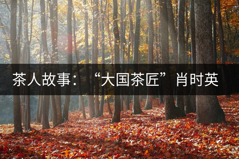 茶人故事:“大國茶匠”肖時(shí)英與普洱茶的故事 茶人故事:“大國茶匠”肖時(shí)英與普洱茶的故事