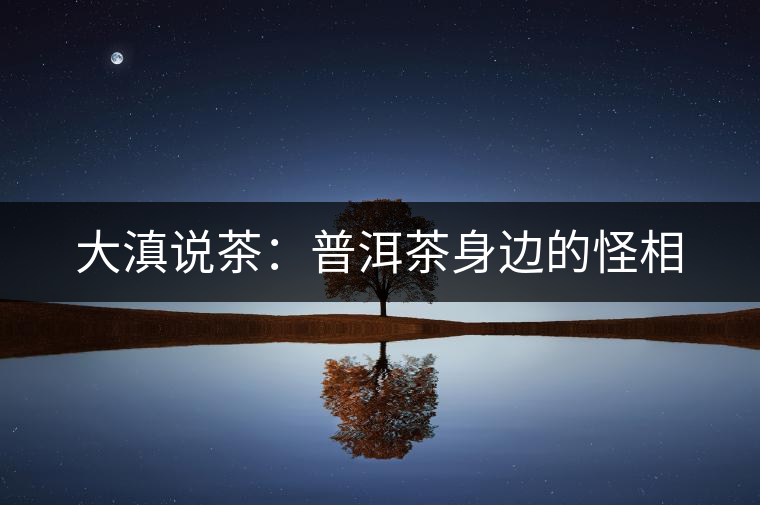 大滇說茶:普洱茶身邊的怪相 大滇說茶:普洱茶身邊的怪相