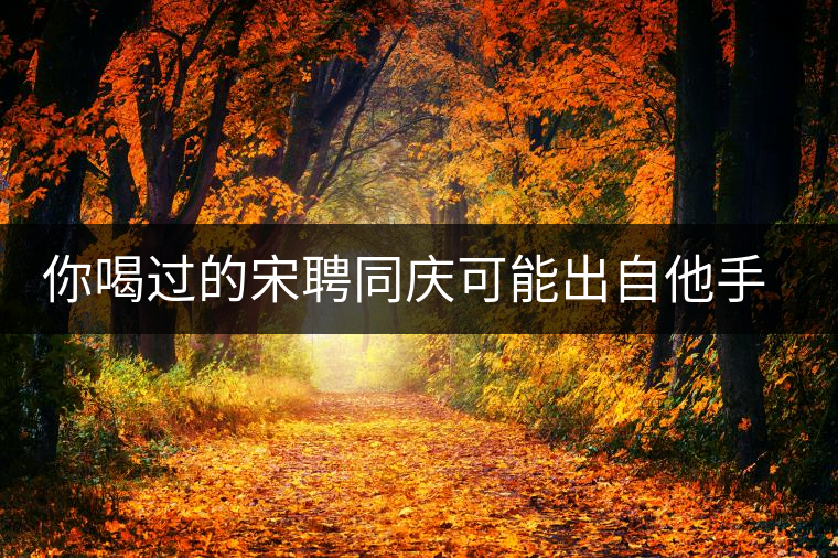 你喝過(guò)的宋聘同慶可能出自他手，他還發(fā)明了普洱熟茶！