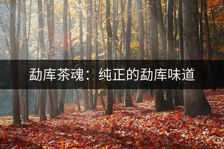 勐庫茶魂:純正的勐庫味道 勐庫茶魂:純正的勐庫味道