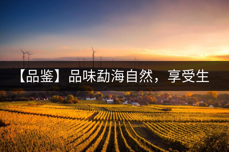 【品鑒】品味勐海自然，享受生活醇香