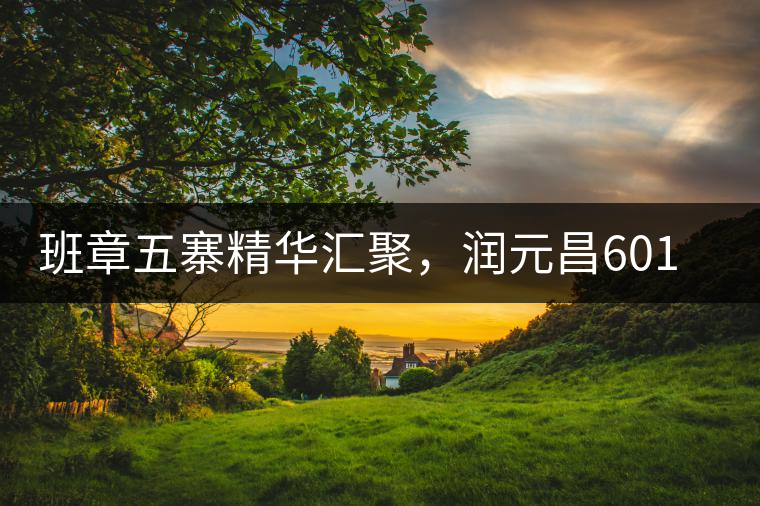 班章五寨精華匯聚，潤(rùn)元昌601班章之春震撼來(lái)襲