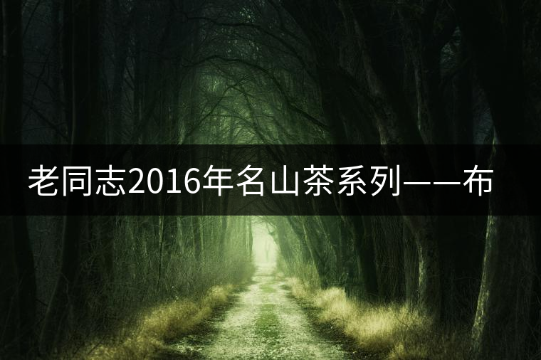老同志2016年名山茶系列——布朗山章家三隊(duì) 老同志2016年名山茶系列——布朗山章家三隊(duì)