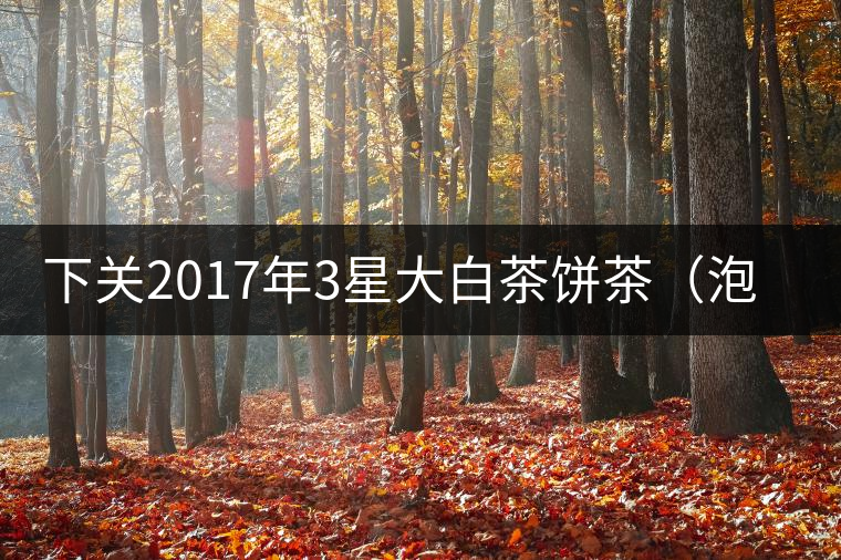 下關(guān)2017年3星大白茶餅茶(泡餅)即將上市 下關(guān)2017年3星大白茶餅茶(泡餅)即將上市