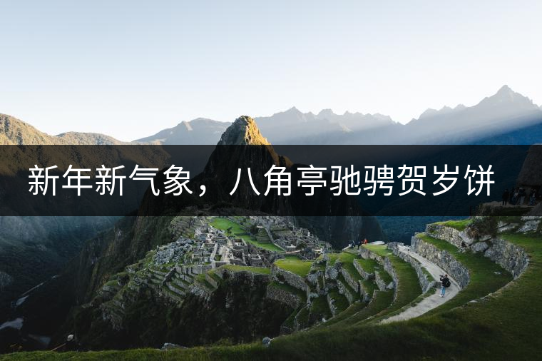 新年新氣象，八角亭馳騁賀歲餅即將上市