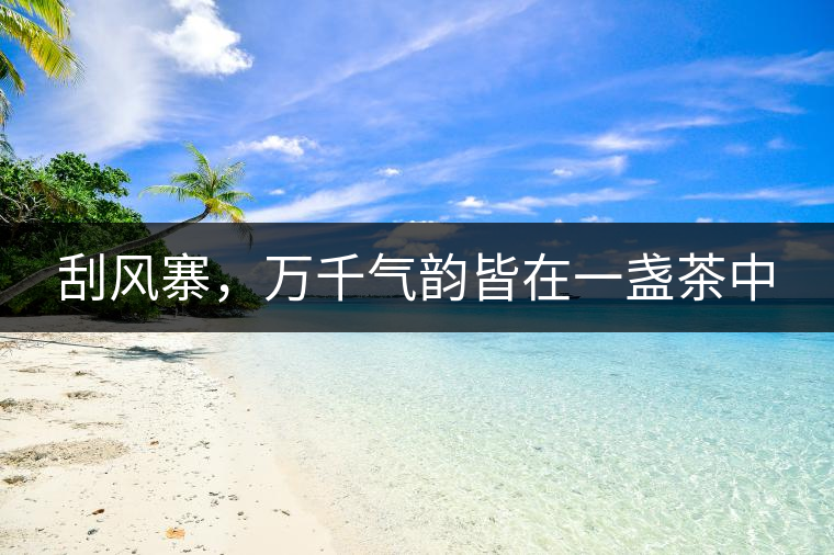 刮風(fēng)寨，萬千氣韻皆在一盞茶中