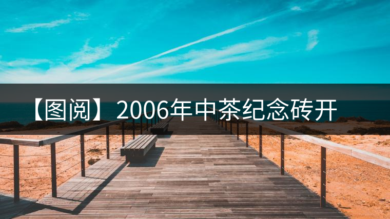 【圖閱】2006年中茶紀念磚開湯 【圖閱】2006年中茶紀念磚開湯