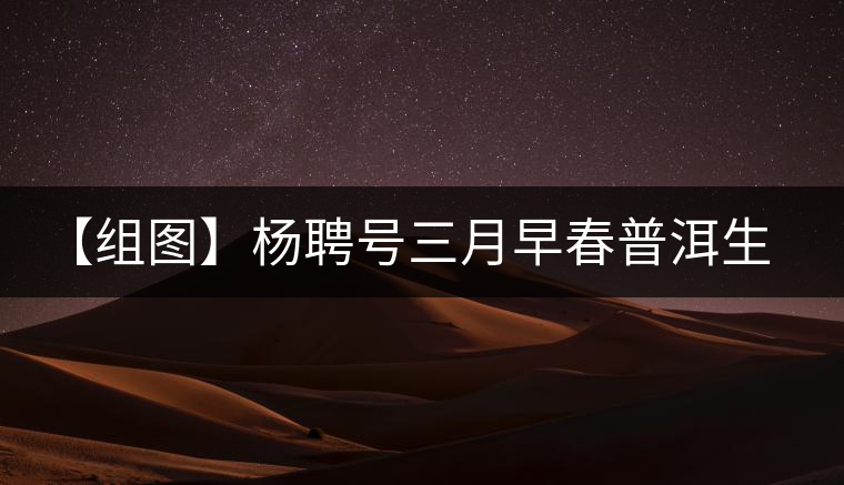 【組圖】楊聘號(hào)三月早春普洱生茶開(kāi)湯 【組圖】楊聘號(hào)三月早春普洱生茶開(kāi)湯