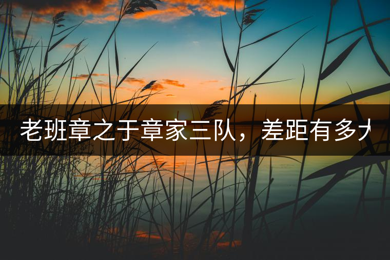 老班章之于章家三隊，差距有多大？