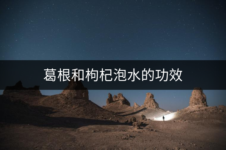 葛根和枸杞泡水的功效 葛根和枸杞泡水的功效