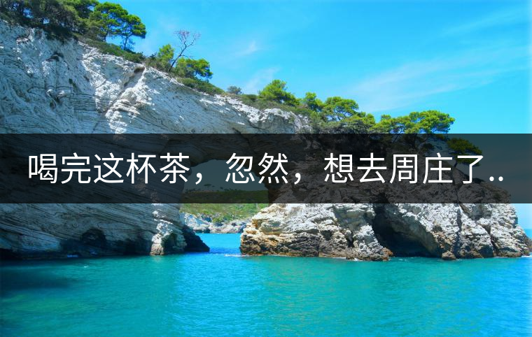 喝完這杯茶，忽然，想去周莊了...