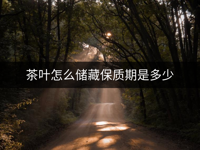 茶葉怎么儲(chǔ)藏保質(zhì)期是多少 茶葉怎么儲(chǔ)藏保質(zhì)期是多少