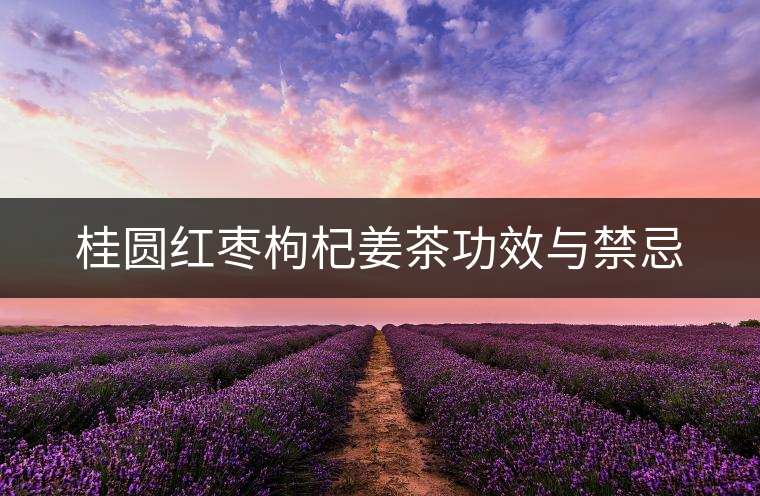 桂圓紅棗枸杞姜茶功效與禁忌 桂圓紅棗枸杞姜茶功效與禁忌