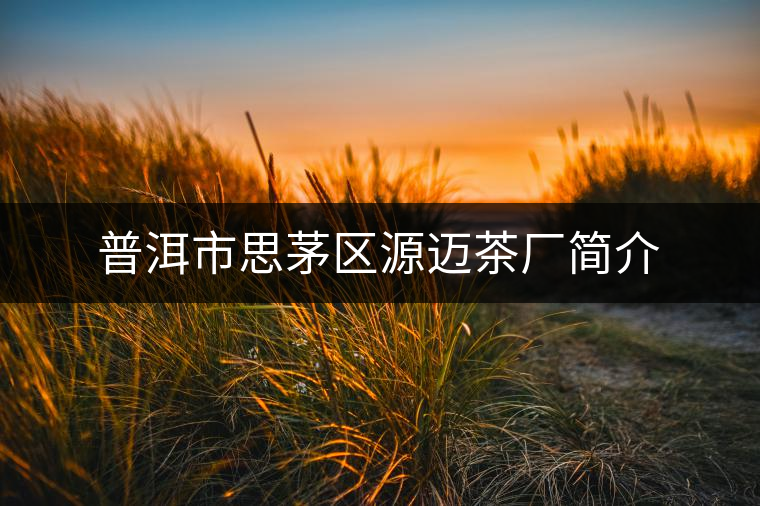 普洱市思茅區(qū)源邁茶廠簡介 普洱市思茅區(qū)源邁茶廠簡介