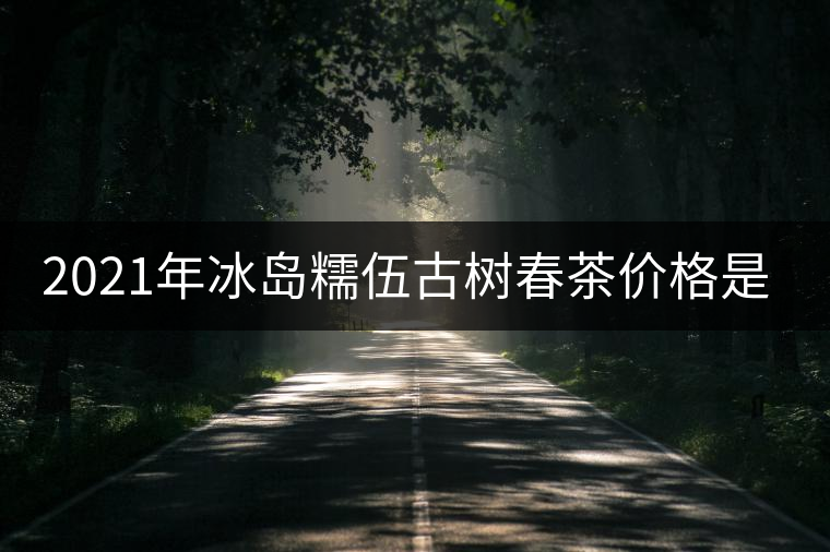 2021年冰島糯伍古樹春茶價格是多少？