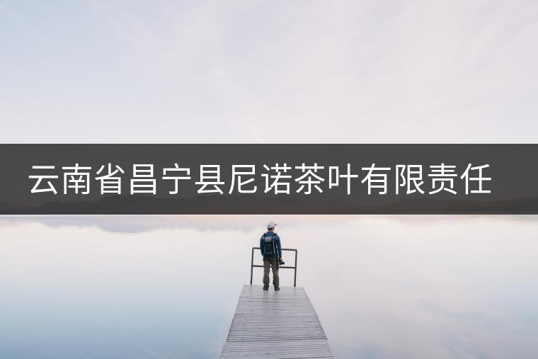 云南省昌寧縣尼諾茶葉有限責(zé)任公司簡(jiǎn)介