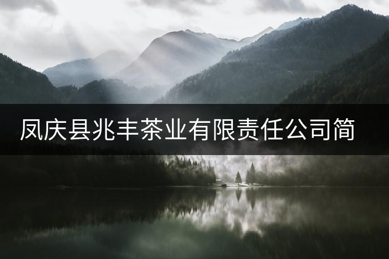 鳳慶縣兆豐茶業(yè)有限責(zé)任公司簡(jiǎn)介 鳳慶縣兆豐茶業(yè)有限責(zé)任公司簡(jiǎn)介