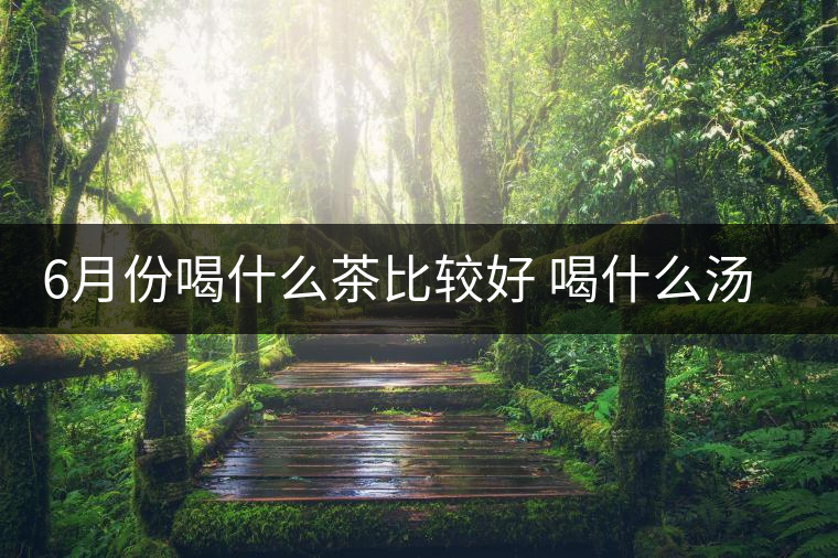 6月份喝什么茶比較好 喝什么湯比較好 6月份喝什么茶比較好 喝什么湯比較好