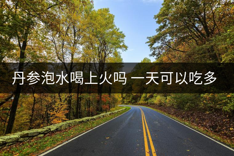 丹參泡水喝上火嗎 一天可以吃多少克？