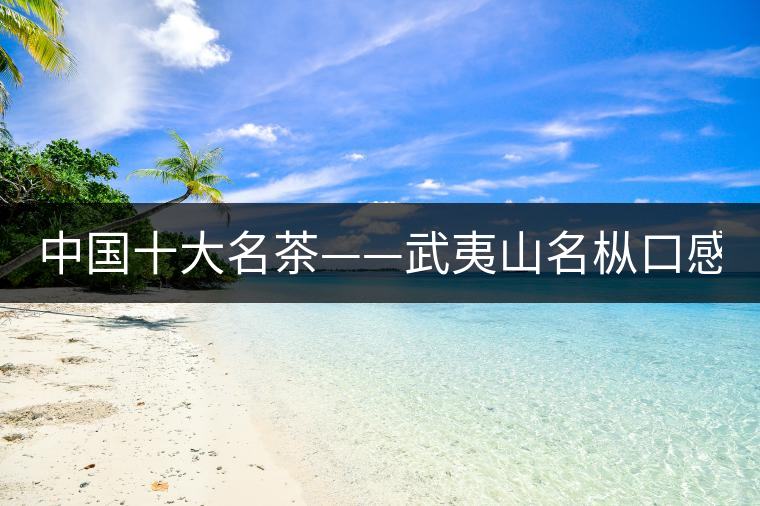 中國十大名茶——武夷山名樅口感怎么樣？