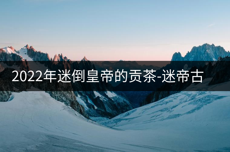 2022年迷倒皇帝的貢茶-迷帝古樹春茶特點？