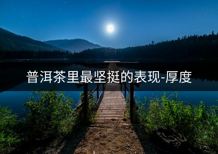 普洱茶里最堅(jiān)挺的表現(xiàn)-厚度 普洱茶里最堅(jiān)挺的表現(xiàn)-厚度